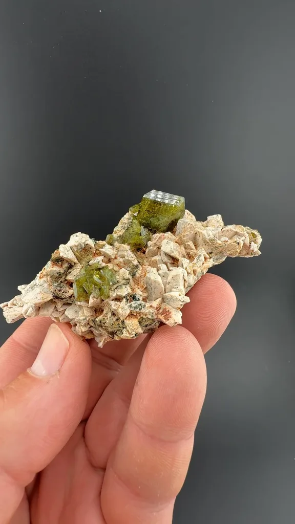 Titanite from Imilchil, Imilchil Caïdat, Imilchil Cercle, Midelt Province, Drâa-Tafilalet Region, Morocco - image 2