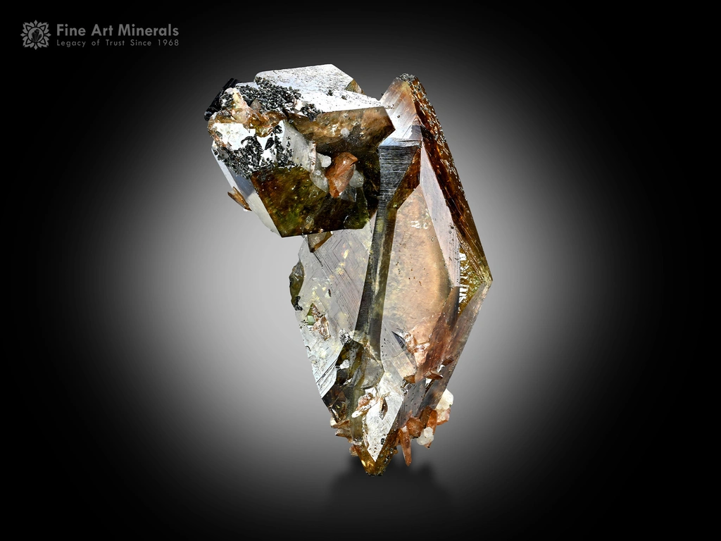 Titanite from Zagi Mountain, Hameed Abad Kafoor Dheri, Khyber Pakhtunkhwa Province, Pakistan image