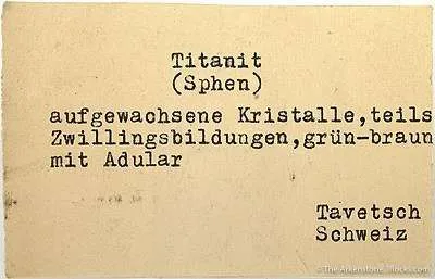 Titanite on Adularia - image 2