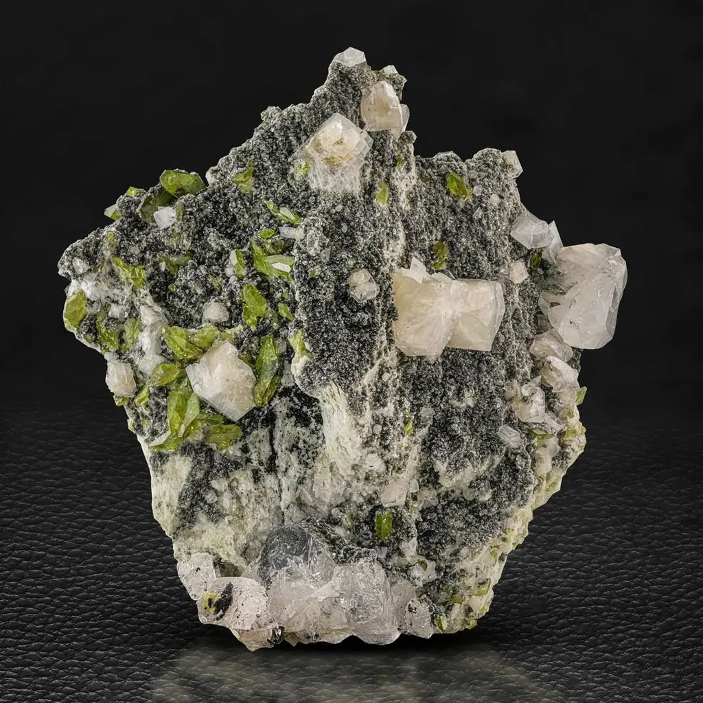 Titanite on Calcite image