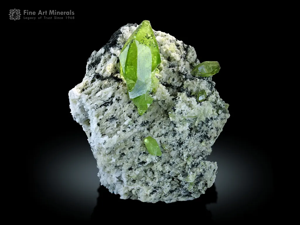 Titanite on Matrix from Pakistan image