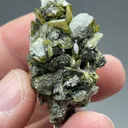 Titanite on Rutile after Ilmenite, Microcline - image 2