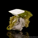 Titanite (twin) with Albite - image 3
