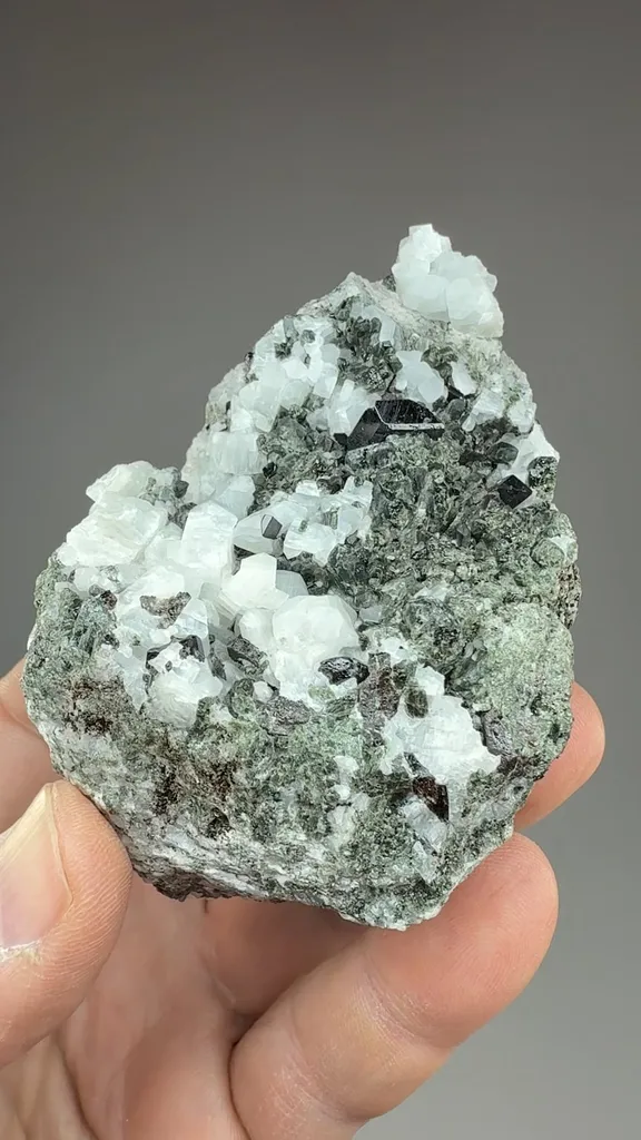 Titanite with Augite, Quartz - image 2