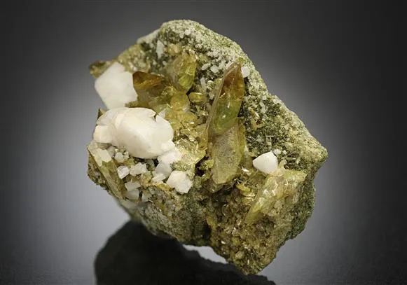 Titanite with Feldspar - image 1