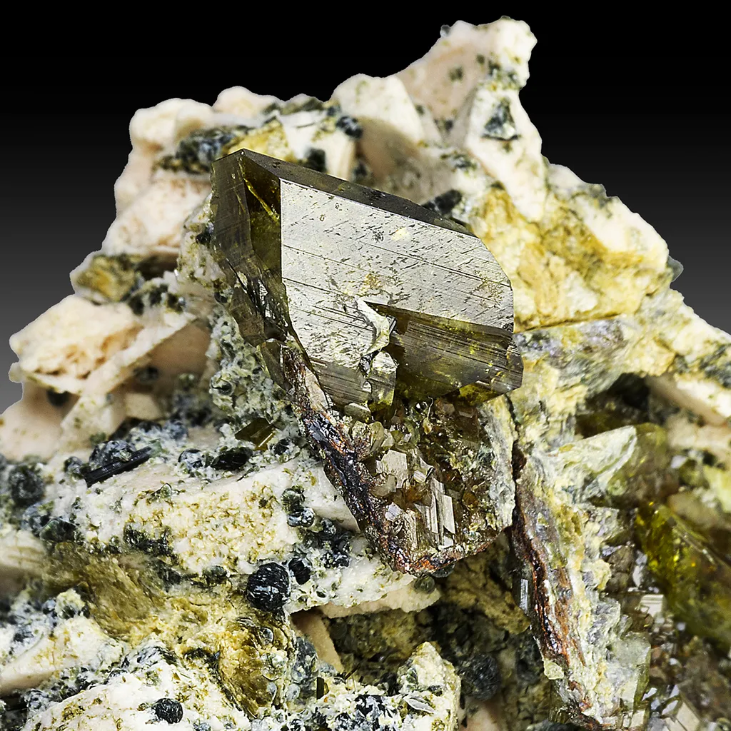 Titanite with Microcline image