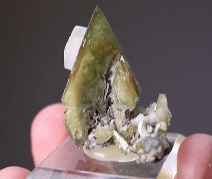 Titanite with Orthoclase Var. "ADULARIA"