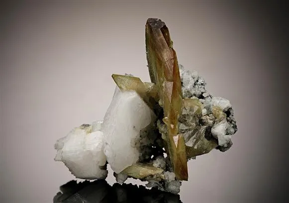 Titanite with Orthoclase Var. "ADULARIA" - image 1