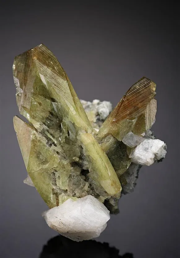 Titanite with Orthoclase Var. ADULARIA image