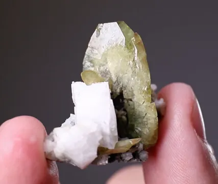 Titanite with Orthoclase Var. "ADULARIA"