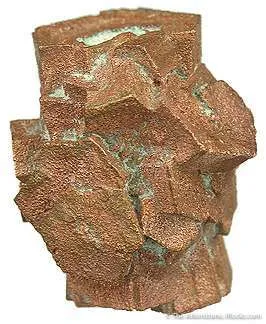 Tn 1081 - Copper Pseudomorph After Aragonite (Floater) - image 2