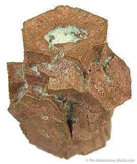 Tn 1081 - Copper Pseudomorph After Aragonite (Floater) image
