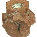 Tn 1081 - Copper Pseudomorph After Aragonite (Floater) - image 1