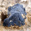 Todorokite on Gypsum - image 2