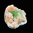 Top Collector Deep Green Apophyllite with Stilbite Cluster | Rare Indian Zeolite Mineral Specimen from Jalgaon DK82 - image 3