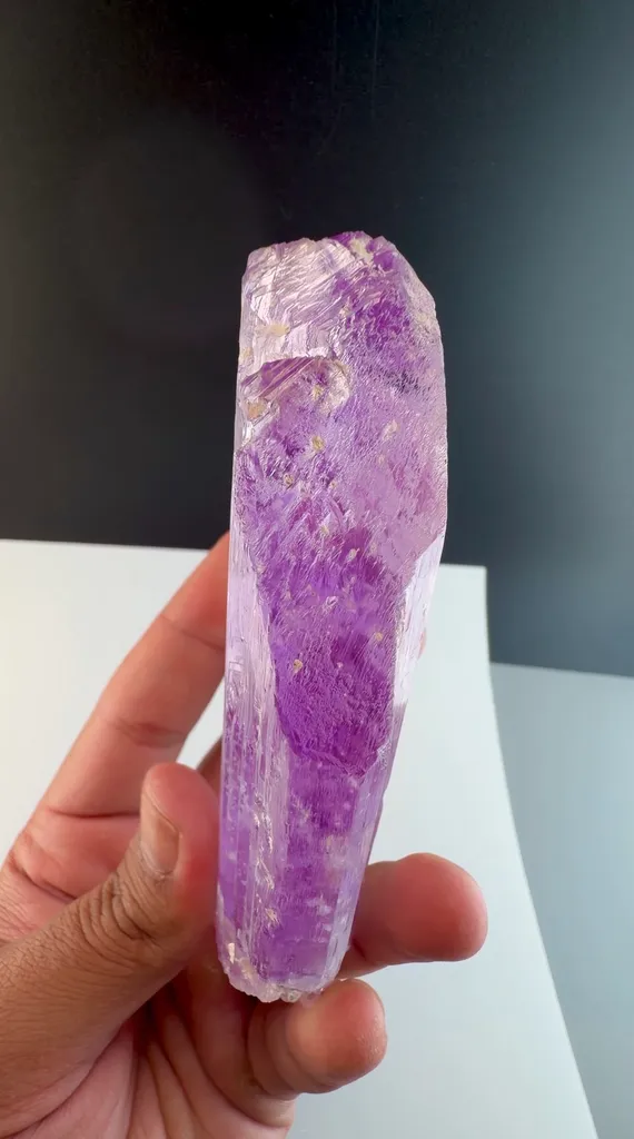 Top quality pink Kunzite from Afghanistan - image 4