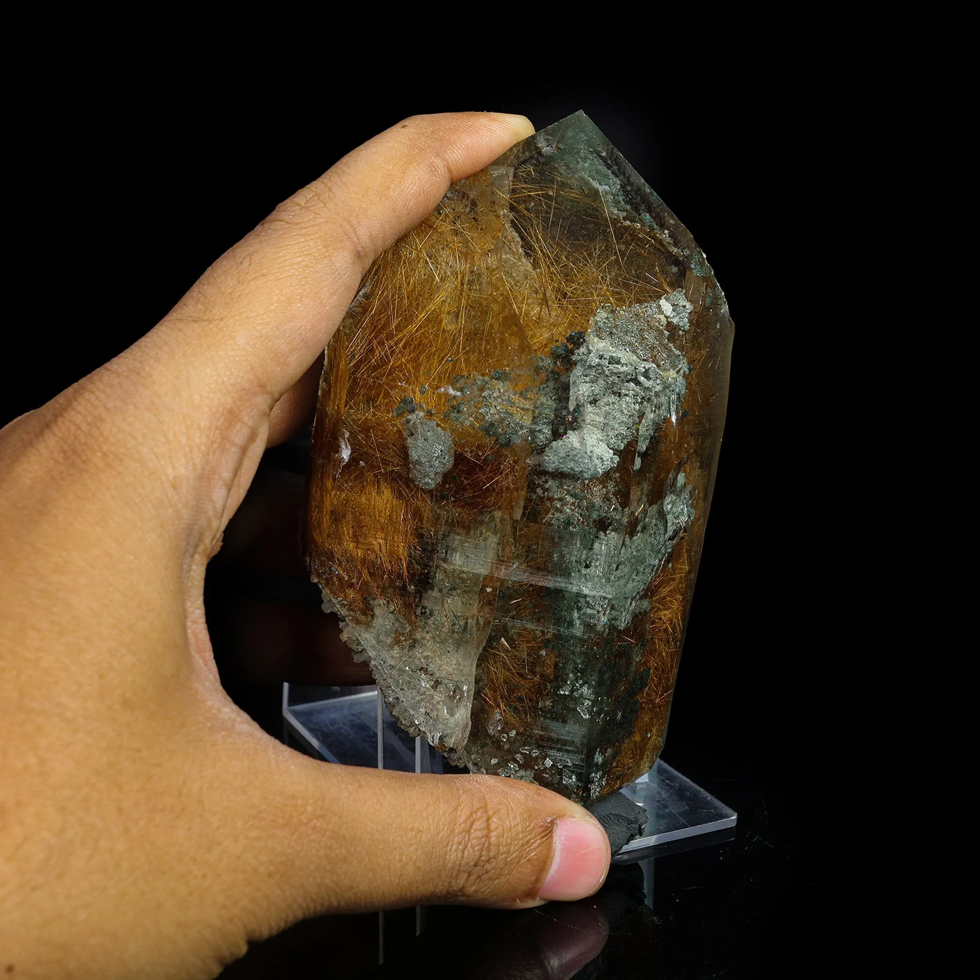 Top Quality Rare Himilayan Quartz Natural Mineral Specimen - image 5