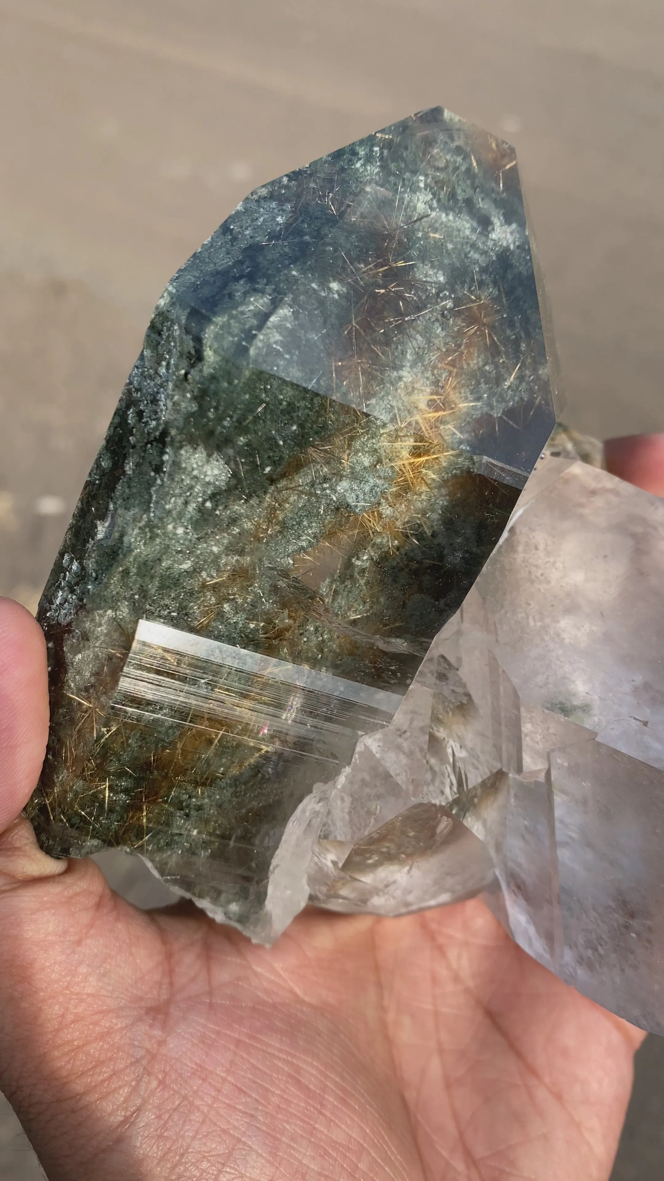 Top Quality Rare Himilayan Quartz Natural Mineral Specimen - image 5