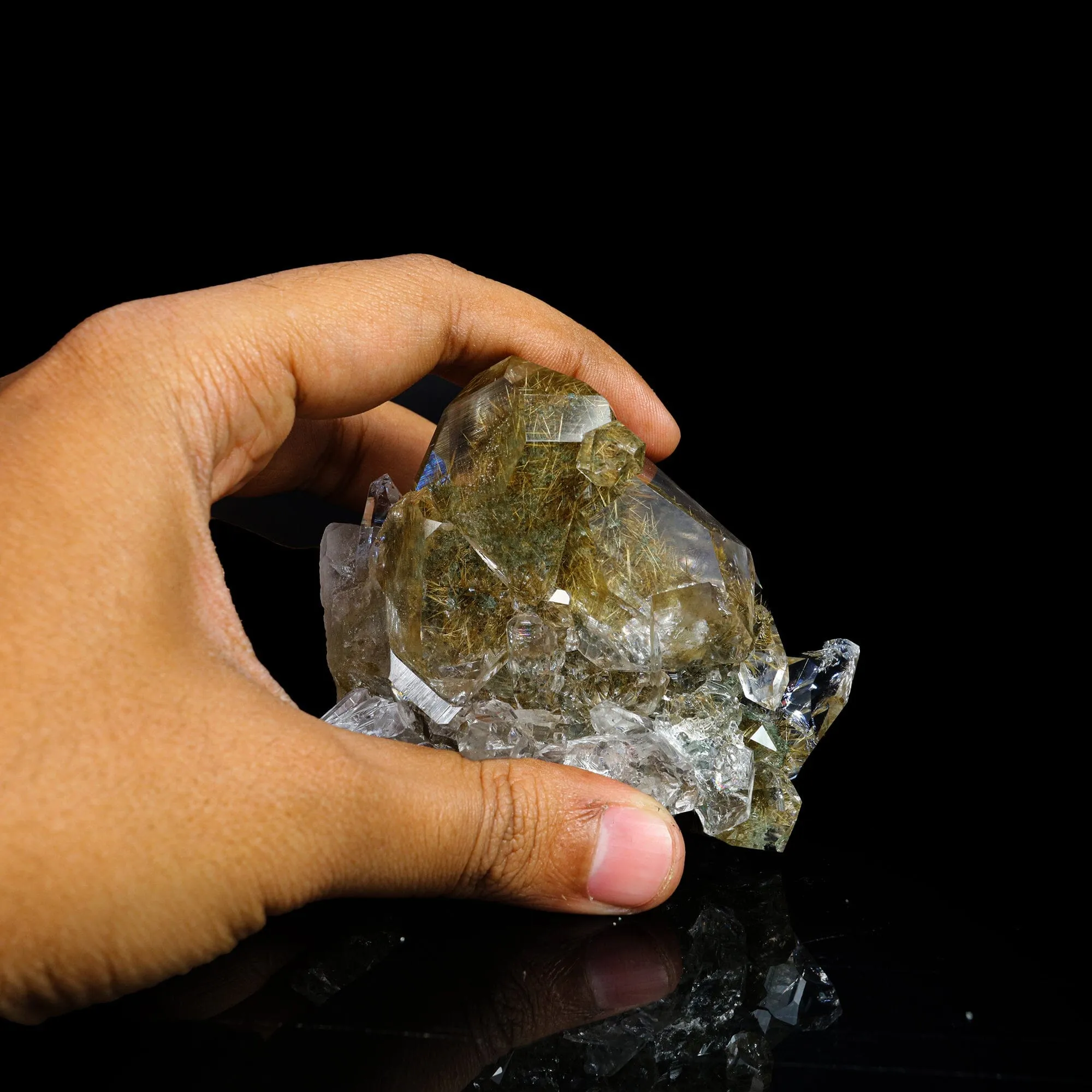 Top Quality Rare Himilayan Quartz Natural Mineral Specimen - image 4