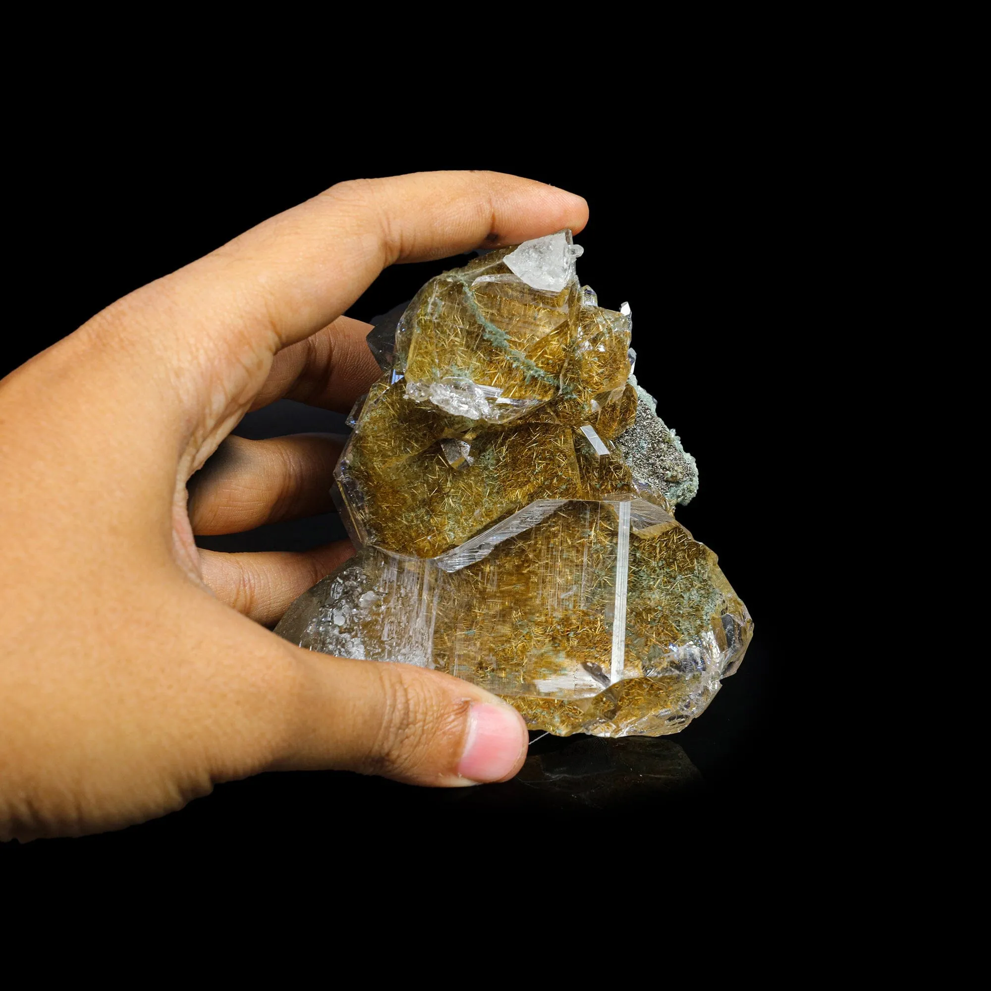 Top Quality Rare Himilayan Quartz Natural Mineral Specimen - image 4