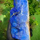 Top Quality Rough Lapis Lazuli Specimen – Deep Blue Afghan Lapis Lazuli – Large Collector Mineral - image 3