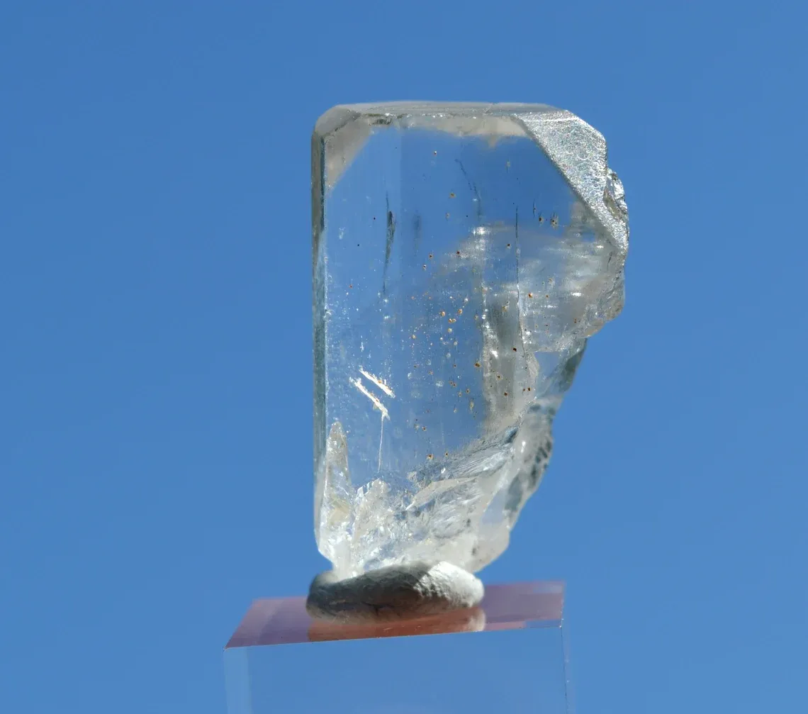 Topaz 17 grams - Shigar Valley, Shigar District, Gilgit-Baltistan, Pakistan - image 6