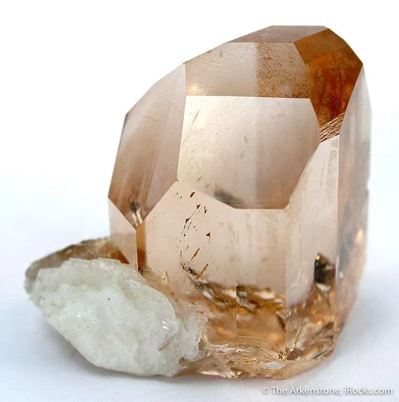 Topaz, Albite image