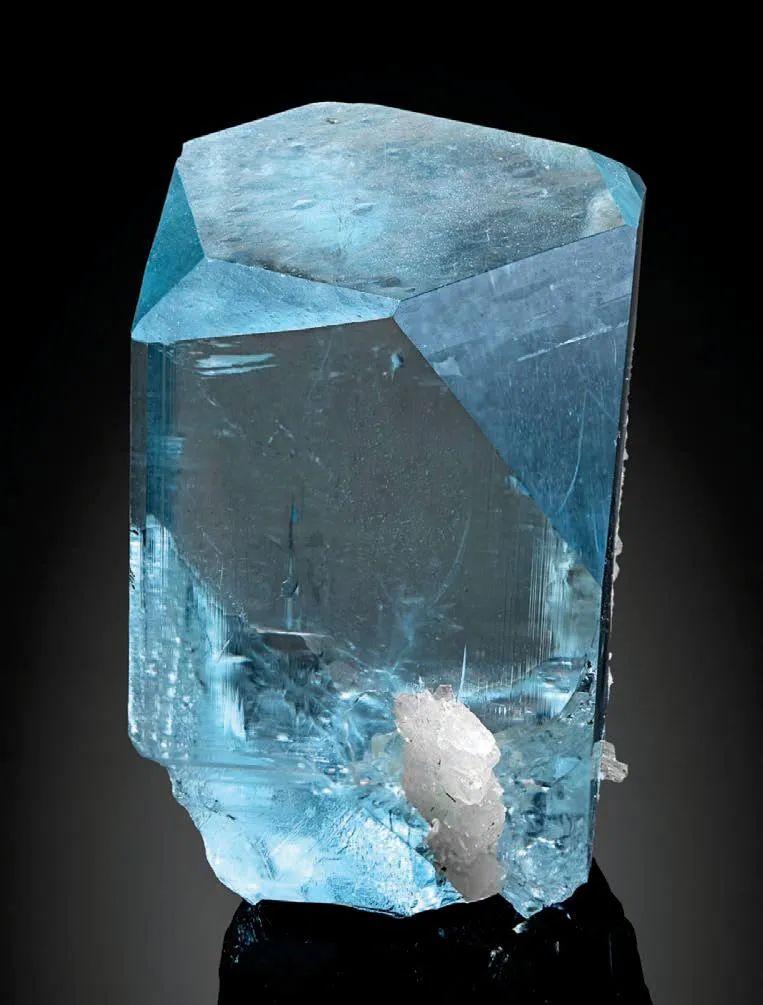 Topaz, Albite image