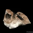 Topaz and Fluorite on Cleavelandite - image 1