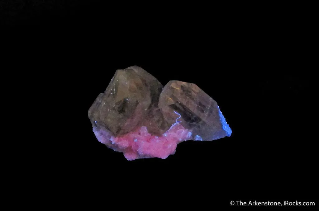 Topaz and Fluorite on Cleavelandite - image 6