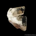 Topaz and Fluorite on Cleavelandite - image 4