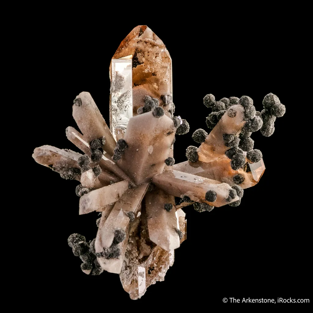 Topaz and Hematite ps. Almandine - image 5