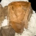 Topaz and Quartz on Albite - image 3