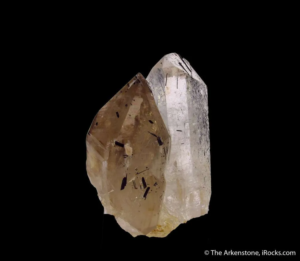 Topaz and Smoky Quartz, with Schorl inclusions - image 5