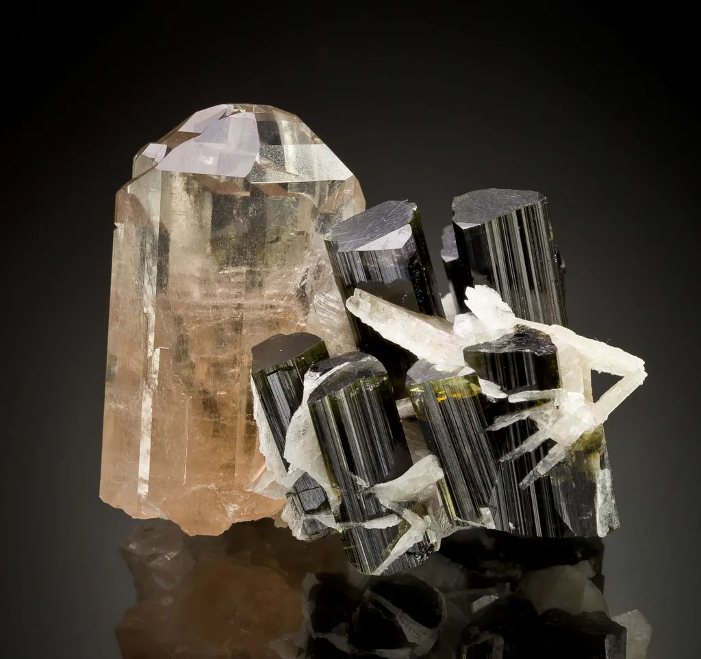 Topaz and Tourmaline image