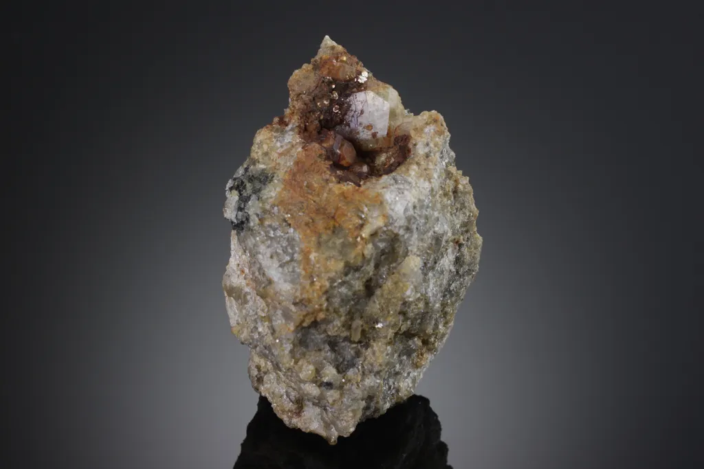 Topaz from Germany, Saxony, Erzgebirgskreis, Ehrenfriedersdorf, Greifensteine image