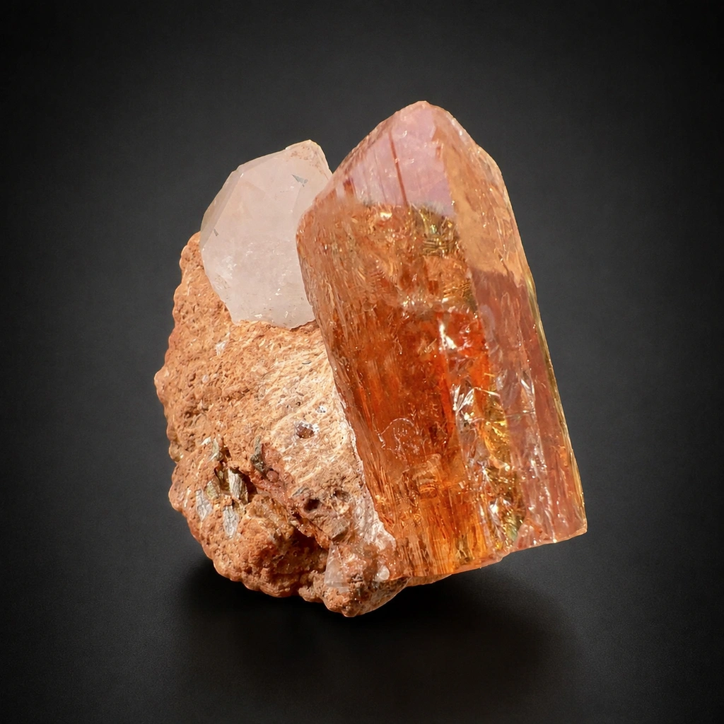 Topaz from Ghundao hill, Katlang, Mardan District, Khyber Pakhtunkhwa Province, Pakistan - image 4