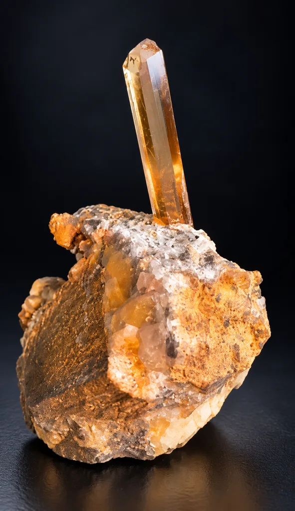 Topaz from Ghundao hill, Katlang, Mardan District, Khyber Pakhtunkhwa Province, Pakistan - image 4