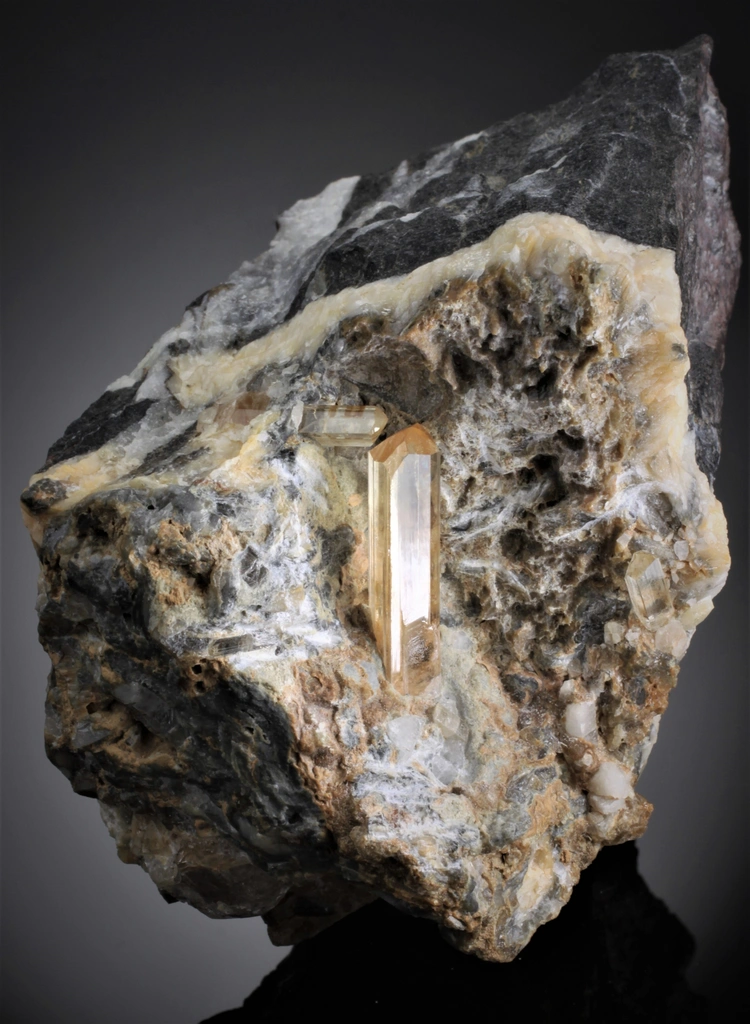 Topaz from Katlang, Mardan District, Khyber Pakhtunkhwa Province, Pakistan image