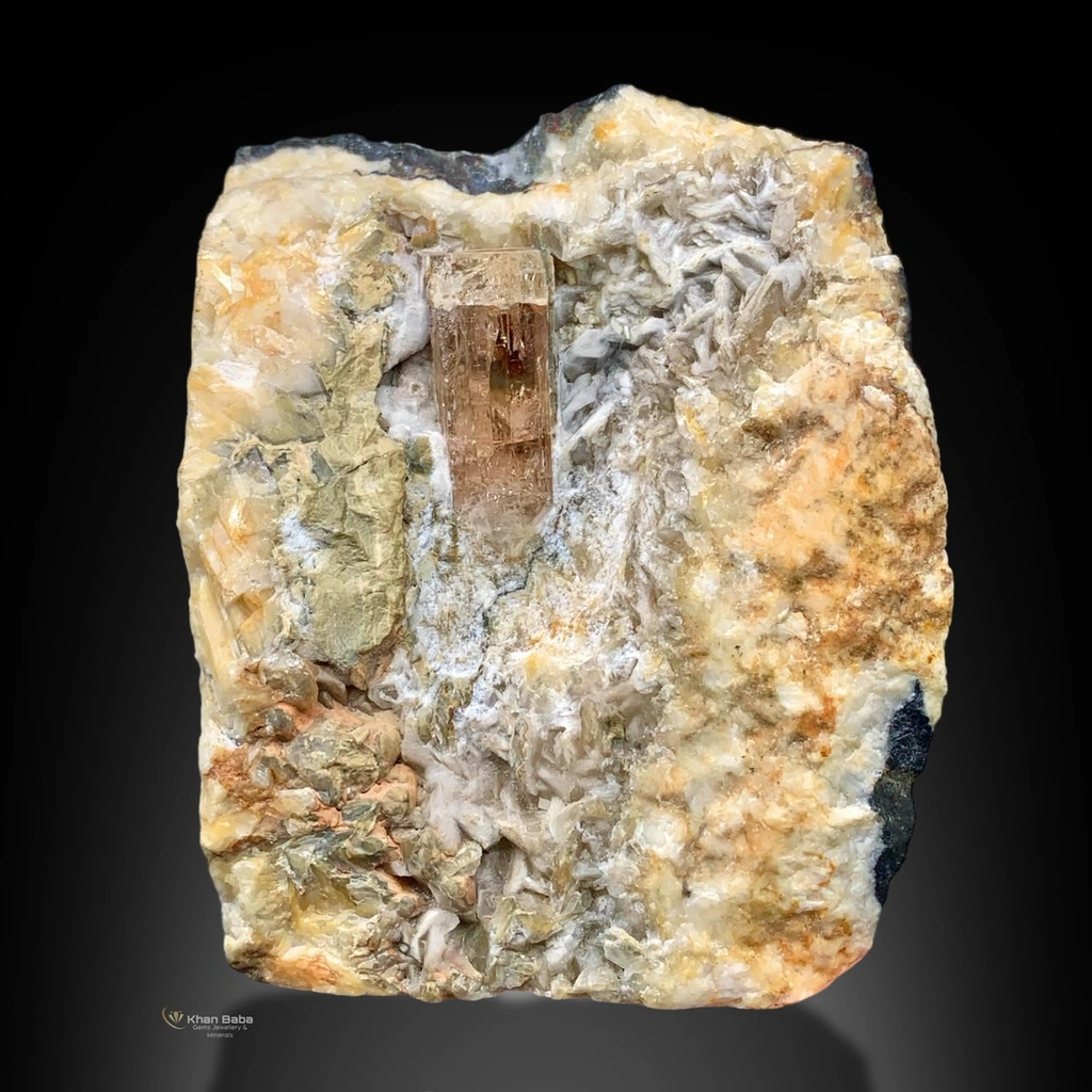 Topaz from Katlang, Mardan District, Khyber Pakhtunkhwa Province, Pakistan image