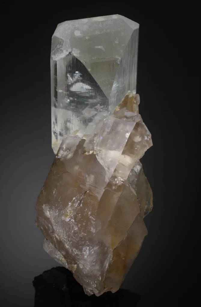 Topaz from Namibia, Erongo Region, Klein Spitzkopje Granite Stock image