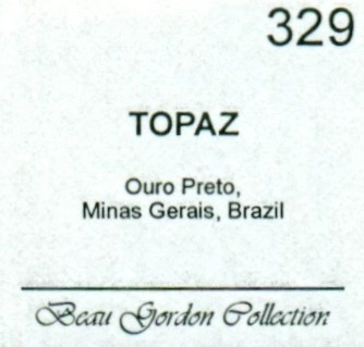 Topaz from Ouro Preto, Minas Gerais, Brazil - image 4