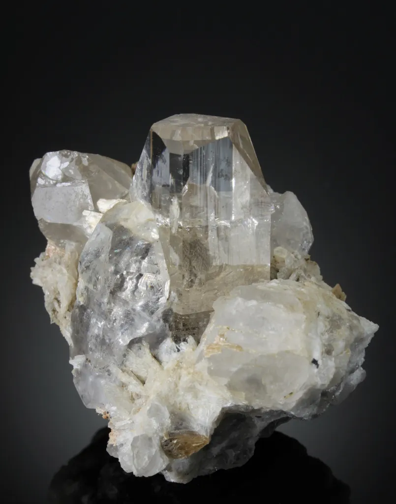 Topaz from Pakistan, Gilgit-Baltistan, Shigar District, Braldu Valley, Dassu image