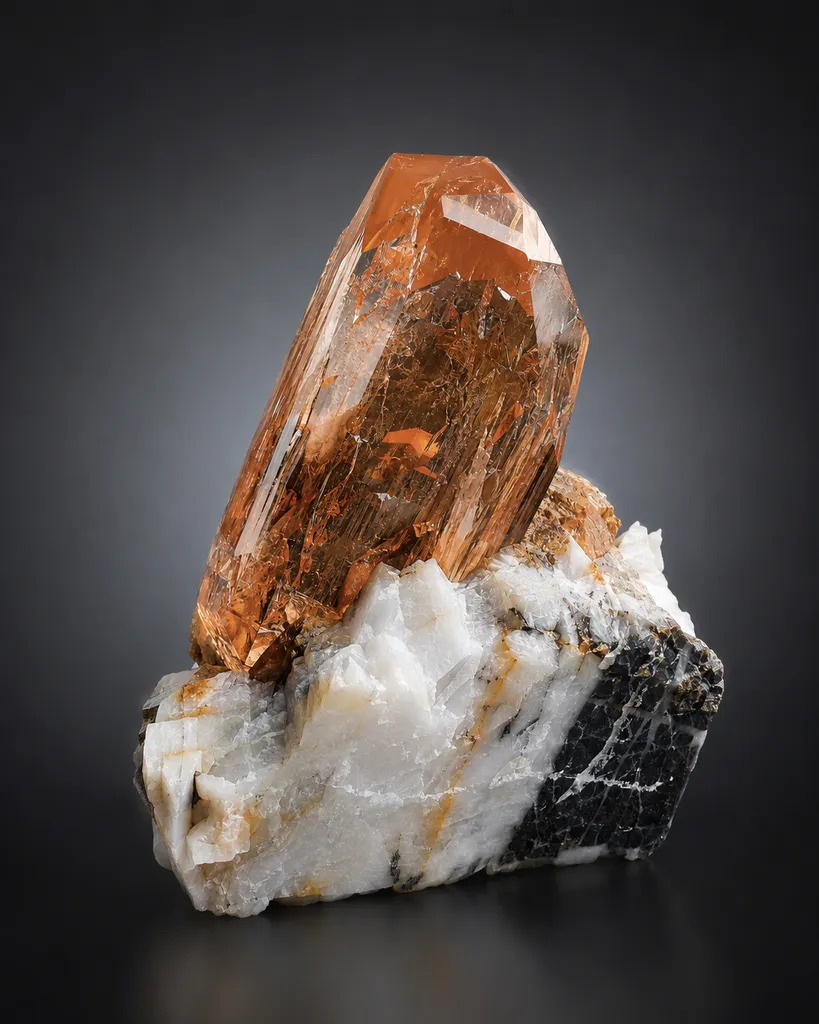 Topaz from Pakistan, Khyber Pakhtunkhwa Province, Mardan District, Katlang image