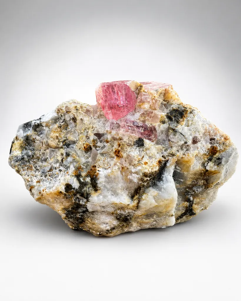 Topaz from Pakistan, Khyber Pakhtunkhwa Province, Mardan District, Katlang image