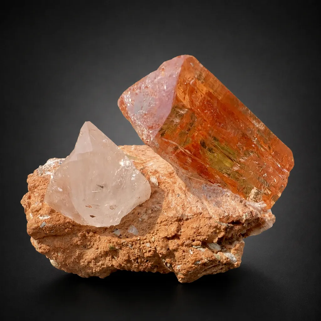 Topaz from Pakistan, Khyber Pakhtunkhwa Province, Mardan District, Katlang, Ghundao hill - image 6