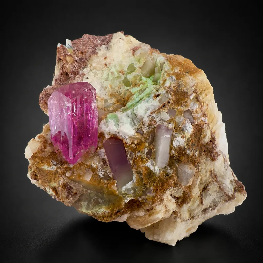 Topaz from Pakistan, Khyber Pakhtunkhwa Province, Mardan District, Katlang, Ghundao hill - image 3