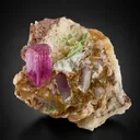 Topaz from Pakistan, Khyber Pakhtunkhwa Province, Mardan District, Katlang, Ghundao hill - image 3