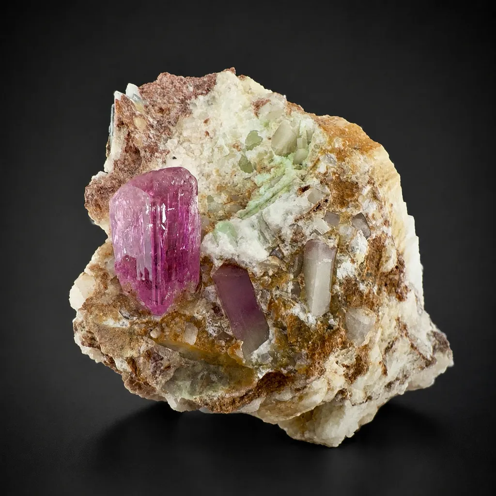 Topaz from Pakistan, Khyber Pakhtunkhwa Province, Mardan District, Katlang, Ghundao hill - image 7
