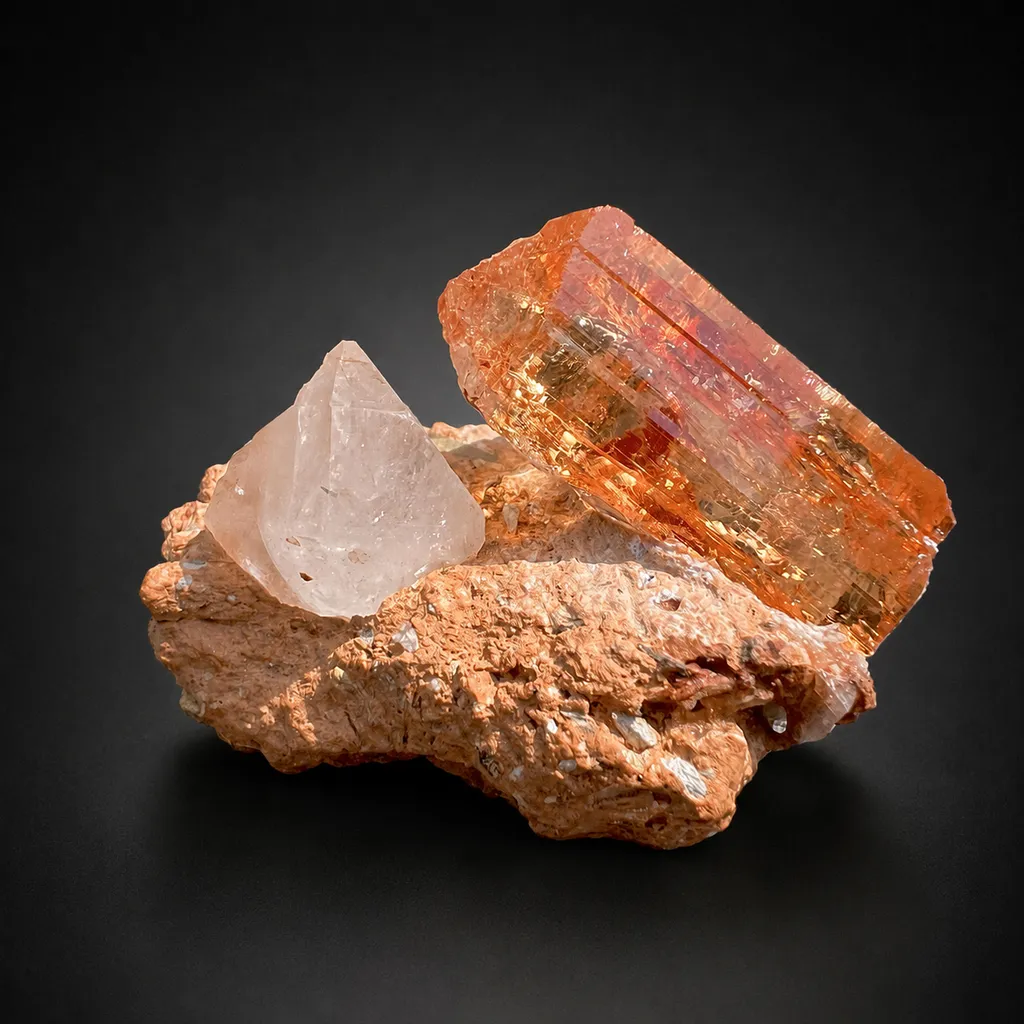 Topaz from Pakistan, Khyber Pakhtunkhwa Province, Mardan District, Katlang, Ghundao hill - image 7